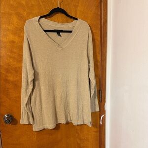 Style & Co. V-Neck Knit Pullover